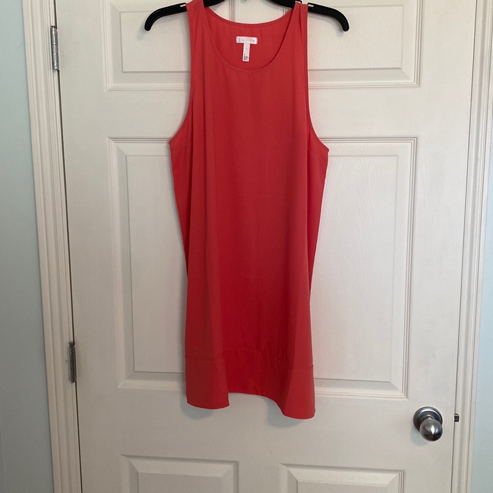 Leith shift dress, hot pink!